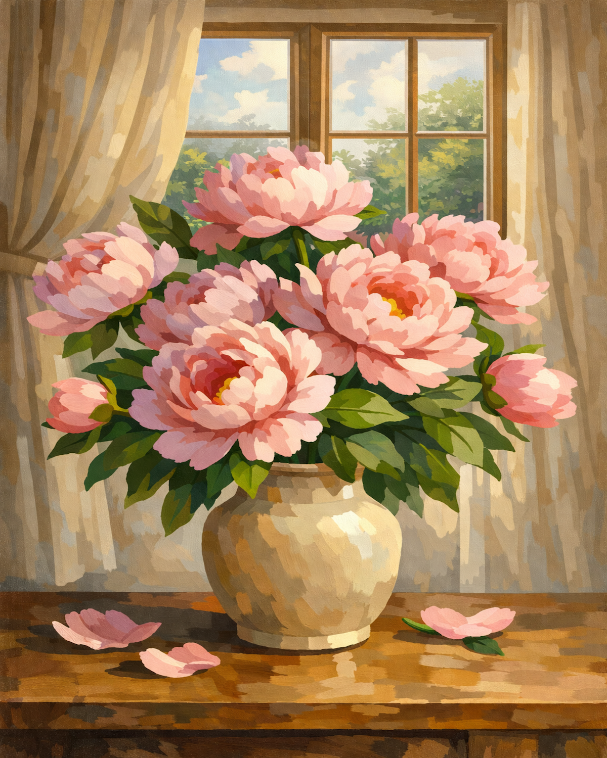 Blush Peonies