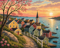Village by Sea
