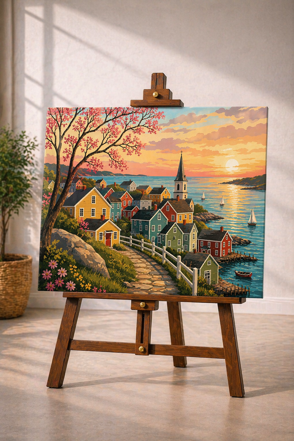 Village by Sea