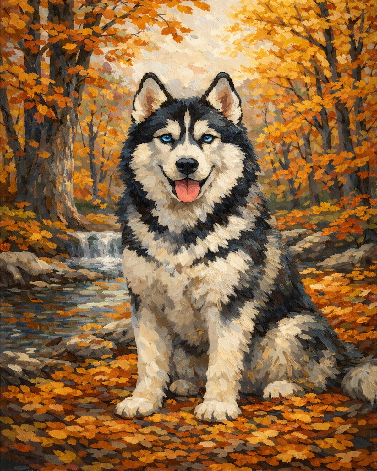 Woodland Husky