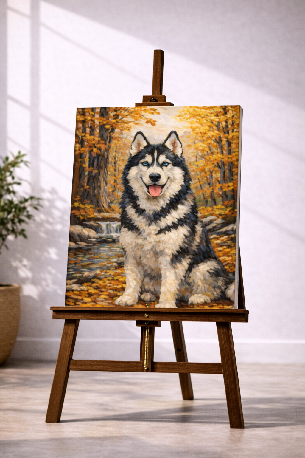 Woodland Husky